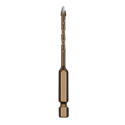 1 Stück Mauerwerk Beton Bohrer For Glas Keramik Fliesen Ziegel Kunststoff Holz Maurer Harte Legierung Wand Loch Opener Hex Schaft 3mm Bis 12mm(Concrete Bit 3mm) von TYDHGSE