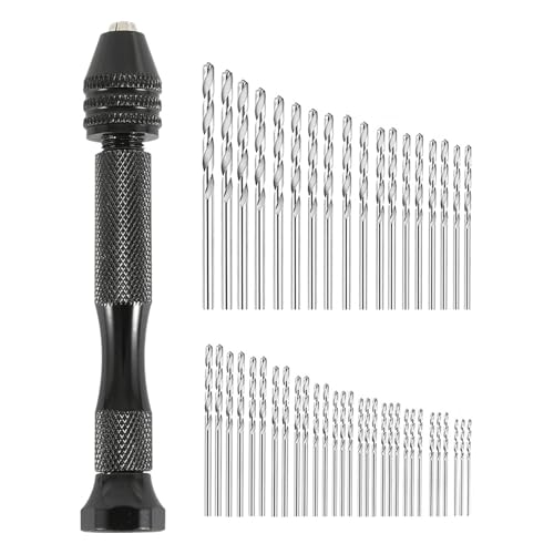 49-teiliges Präzisions-Stiftschraubstock-Hobbybohrer Mit Modell-Twist-Handbohrer-Set, Hochgeschwindigkeits-Lochöffnung, DIY-Bohrwerkzeug 49-teiliges Präzisions-Stiftschraubstock-Hobbybohrer Mit Modell-Twist-Handbohrer-Set, Hochgeschwindigkeits-Lochöffnung, DIY-Bohrwerkzeug von TYDHGSE