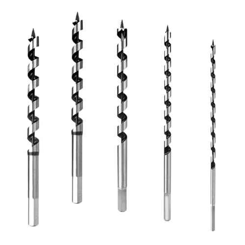 5-teiliges Schlangenbohrer-Set, 6–14 Mm, Hartstahl, 230 Mm, For Die Holzbearbeitung, Schlangenbohrer, Lochsäge, Sechskantschaft, For Weiches Und Hartes Holz, PVC 5-teiliges Schlangenbohrer-Set, 6–14 Mm, Hartstahl, 230 Mm, For Die Holzbearbeitung, Schlangenbohrer, Lochsäge, Sechskantschaft, For Weiches Und Hartes Holz, PVC von TYDHGSE