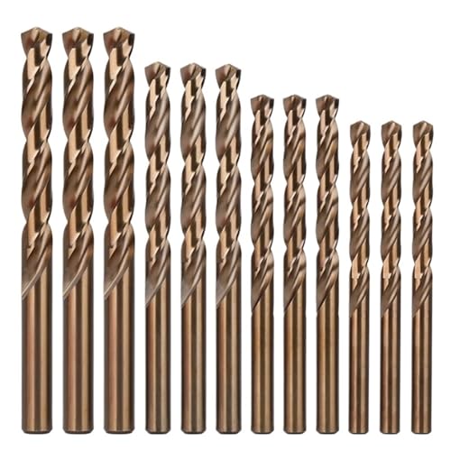 HSS M35 5% Kobalt Spiralbohrer 1,0–13,5 Mm Lochsäge Mit Geradem Schaft(2.8-10pcs) von TYDHGSE