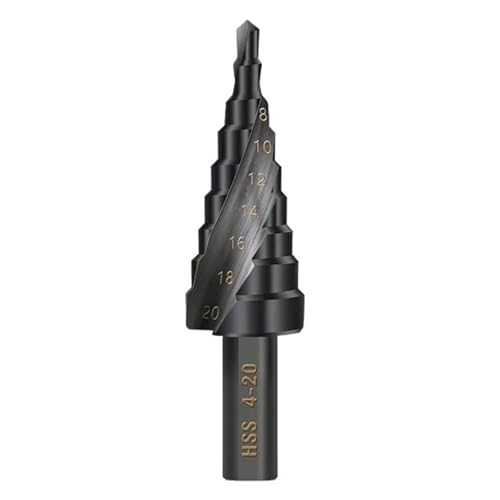 Stufenbohrer, Metallbohrer, 4–12/20/32 Mm, 6–30 Mm, HSS-Kobalt-Stufenkegelbohrer, Holz-/Metall-Lochschneider(4-20mm) von TYDHGSE