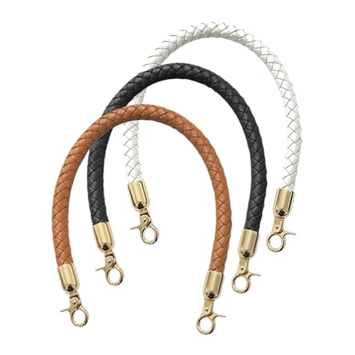 TYFGRT 3 Stück Taschengriffe, Pu-Leder-Taschengurte, DIY-Taschengurte, Taschenersatzgurte, Taschenzubehör, Gewebte Schultergurte Für Taschen TYFGRT 3 Stück Taschengriffe, Pu-Leder-Taschengurte, DIY-Taschengurte, Taschenersatzgurte, Taschenzubehör, Gewebte Schultergurte Für Taschen von TYFGRT