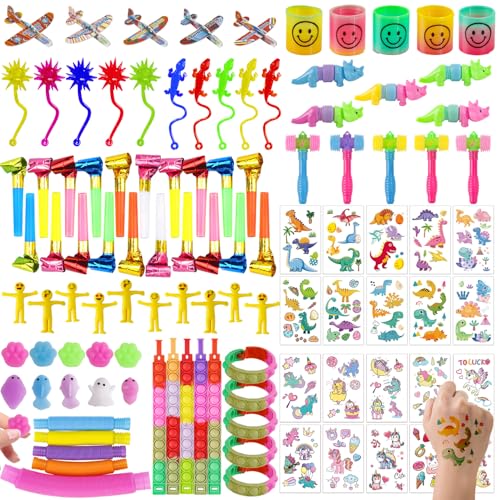 TYFYH 100-teiliges Party Kindergeburtstag Set, Mitgebsel, Give Aways, Partyspielzeuge - Packs mit mehreren Elementen für Kinder von TYFYH