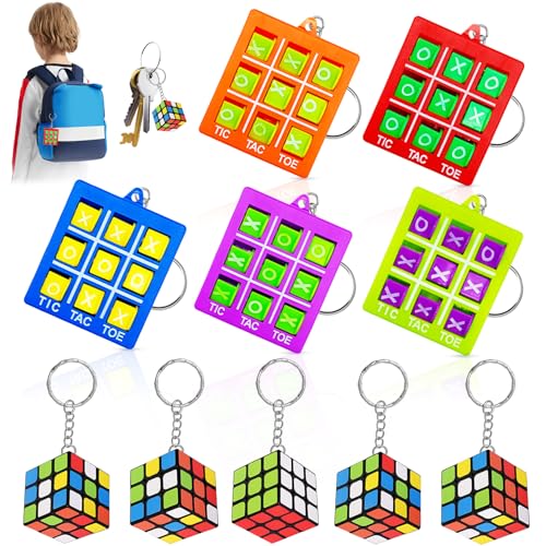TYFYH Tic Tac Toe Spiel Schlüsselanhänger Kinder, 5 Mini Tic Tac Toe Mitgebsel Schlüsselanhänger, 5 Mini Zauberwürfel Anhänger, Rucksack Anhänger für Kindergeburtstag Gastgeschenk TYFYH Tic Tac Toe Spiel Schlüsselanhänger Kinder, 5 Mini Tic Tac Toe Mitgebsel Schlüsselanhänger, 5 Mini Zauberwürfel Anhänger, Rucksack Anhänger für Kindergeburtstag Gastgeschenk von TYFYH