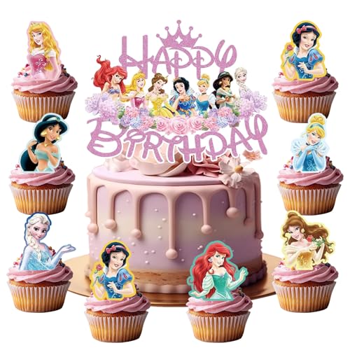 29 Stück Tortendeko-Set – Geburtstagskerzen, Cake Topper, Deko-Figuren – Für Kuchen & Cupcakes 29 Stück Tortendeko-Set – Geburtstagskerzen, Cake Topper, Deko-Figuren – Für Kuchen & Cupcakes von TYLUSPA
