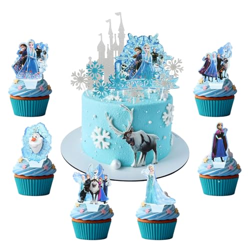 34 Stück Tortendeko-Set – Geburtstagskerzen, Cake Topper, Deko-Figuren – Für Kuchen & Cupcakes 34 Stück Tortendeko-Set – Geburtstagskerzen, Cake Topper, Deko-Figuren – Für Kuchen & Cupcakes von TYLUSPA