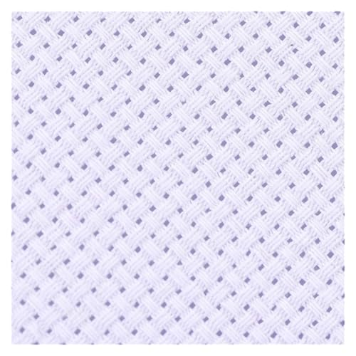 14CT 22ct 32ct Aida Tuch Diy Kreuzstich Tuch Baumwolle Stickerei Stoff Mesh Stickerei Handwerk Leinwand Blätter 30x45cm 30x30cm(22CT Unprinting,30-45) von TYNXK