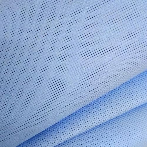 18CT/14CT/11ct/16ct Aida-Kreuzstich-Leinwandstoff, helles Kaffeebraun, 25–25 cm(SKY BLUE,18CT_100-100) von TYNXK