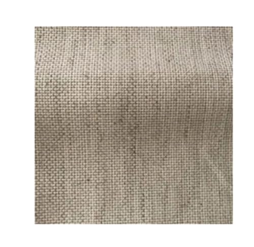 25 x 25 cm Aida-Stoff, 14 Karat Farbe, Kreuzstichstoff, Leinwand, kleines Gitter, weiße Farbnaht, Stickerei(Brown,14CT_25-25) von TYNXK