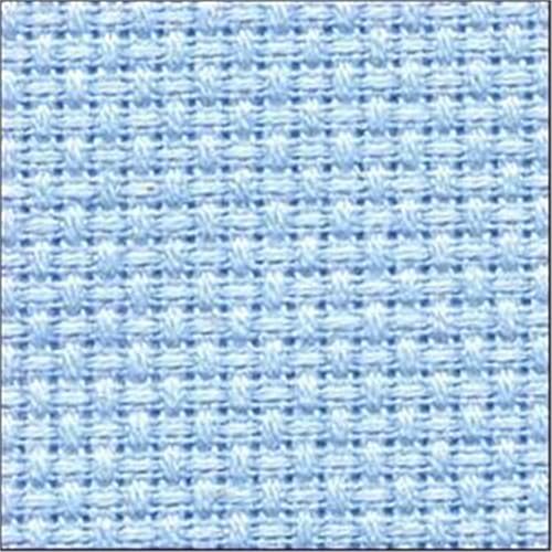 25 x 25 cm Aida-Stoff, 14 Karat Farbe, Kreuzstichstoff, Leinwand, kleines Gitter, weiße Farbnaht, Stickerei(Light green,14CT_150-100) von TYNXK