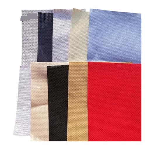 5 Stück, größer als 20 x 20 cm, Aida-Tuch, 18 ct, 28 ct, 40 ct, Kreuzstich-Stoff, Leinwand, DIY-Handwerkszubehör(18CT) von TYNXK