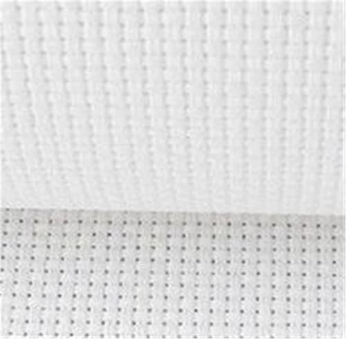 Aida verschiedene Farben 14CT Kreuzstich Stoff Leinwand DIY handgemachte Handarbeiten Nähen Handwerk(Chocolate,50x50cm) von TYNXK