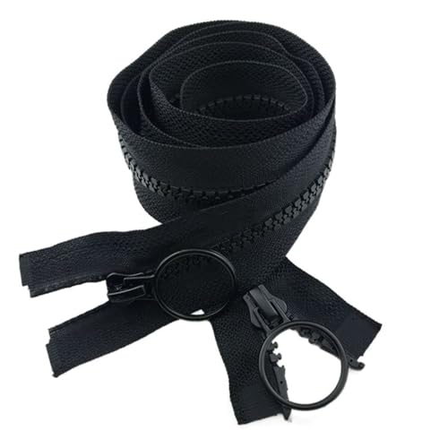 Zwei-Wege-ReißVerschluss 60–200 cm offener Doppelschieber-Reißverschluss, Jacke, Kunststoff-Reißverschluss, DIY-Reißverschluss for Nähen von Kleidungsstücken, Zwei-Wege-Reißverschluss ReißVerschluss ( Zwei-Wege-ReißVerschluss 60–200 cm offener Doppelschieber-Reißverschluss, Jacke, Kunststoff-Reißverschluss, DIY-Reißverschluss for Nähen von Kleidungsstücken, Zwei-Wege-Reißverschluss ReißVerschluss ( von TYNXK