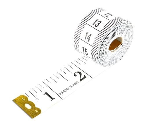 Schneidermaßband Maßband Körper Bandmaß Messen Körpermaßband, 150cm/ 60 inch Weiß Body Measuring Tape 1.5m Schneidermaßband Maßband Körper Bandmaß Messen Körpermaßband, 150cm/ 60 inch Weiß Body Measuring Tape 1.5m von TYPHEERX