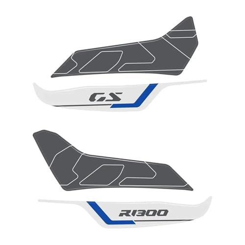 TYSMYXGS Motorrad-Epoxidharz-Aufkleber, Handschutz-Schutzset Für BMW GS1300 R1300GS R 1300 GS 2024, Handschutz-Spoiler-Aufkleber Komplettes Set mit Felgenaufklebern(Farbe 4) von TYSMYXGS