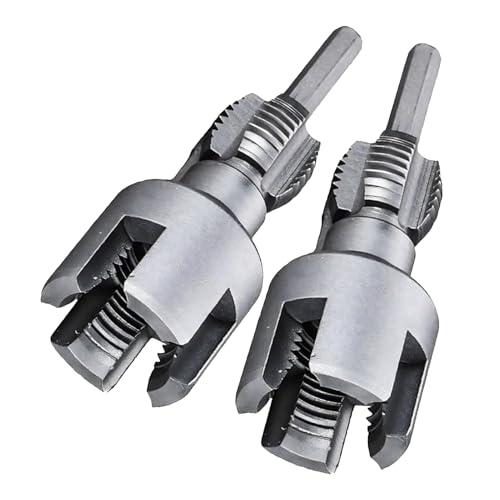 TYTOGE 2pcs Interne Externe Rohrgewindewerkzeug Integrierte Elektrische Bohrer PVC -Rohrgewinde mit Hex -Schaft für 1/2 Zoll Rohre TYTOGE 2pcs Interne Externe Rohrgewindewerkzeug Integrierte Elektrische Bohrer PVC -Rohrgewinde mit Hex -Schaft für 1/2 Zoll Rohre von TYTOGE