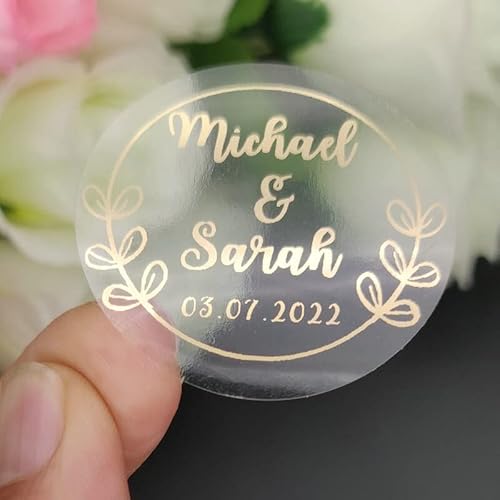 Aufkleber für Hochzeit, Kommunion, Babyparty, Taufe, Mikweh, Geburtstag, Party, 3 cm, 100 Stück Aufkleber für Hochzeit, Kommunion, Babyparty, Taufe, Mikweh, Geburtstag, Party, 3 cm, 100 Stück von TYU