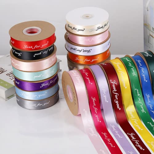Individuelle Bänder, personalisierbar für Geburtstag, individuelle Bänder für Geschenke, benutzerdefinierte Bänder für Gefälligkeiten (90 m, 38 mm) von TYU