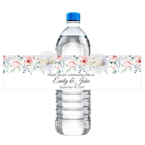 Personalisierte Flaschenetiketten, personalisierbar, für Namen, Text, Aufkleber, Geburtstage, Taufe, Hochzeit, Dekoration, 30 Stück Personalisierte Flaschenetiketten, personalisierbar, für Namen, Text, Aufkleber, Geburtstage, Taufe, Hochzeit, Dekoration, 30 Stück von TYU