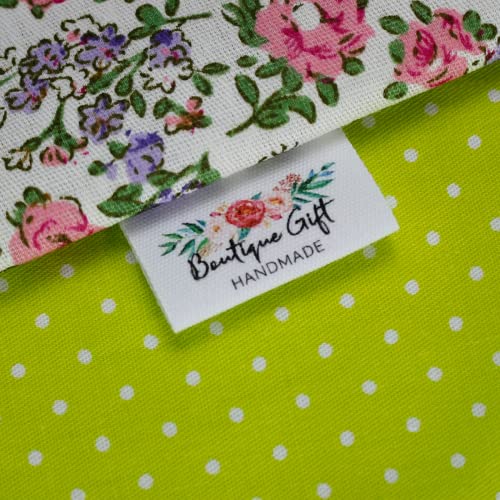 Personalisierte Kleidungsetiketten, 30 x 60 mm, Kleidungsetiketten für Senioren, personalisierte Kleidungsetiketten zum Nähen, Namen, Kleidungsetiketten für Kinder, waschbar (3#, 100 Stück) von TYU