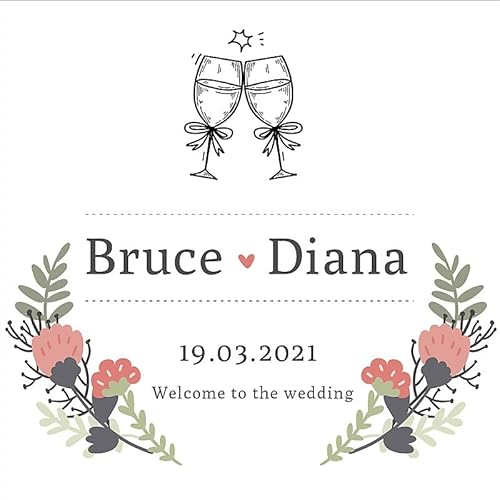 Personalisierter Aufkleber, personalisierbar, Logo, Hochzeit, Geburtstage, Taufe, Aufkleber, Werbeaktion, Shop, Verpackungsetiketten, 2,5 cm, 2,5 cm, 2,5 cm Personalisierter Aufkleber, personalisierbar, Logo, Hochzeit, Geburtstage, Taufe, Aufkleber, Werbeaktion, Shop, Verpackungsetiketten, 2,5 cm, 2,5 cm, 2,5 cm von TYU