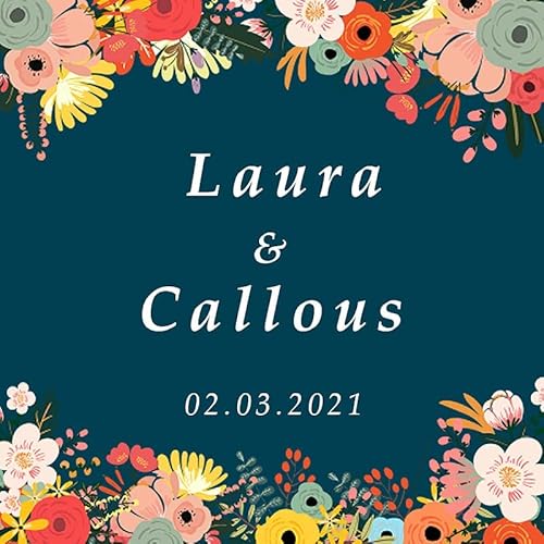 Personalisierter Aufkleber, personalisierbar, Logo, Hochzeit, Geburtstage, Taufe, Aufkleber, Werbeaktion, Shop, Verpackungsetiketten, G, 4,5 cm, 2,5–7 cm Personalisierter Aufkleber, personalisierbar, Logo, Hochzeit, Geburtstage, Taufe, Aufkleber, Werbeaktion, Shop, Verpackungsetiketten, G, 4,5 cm, 2,5–7 cm von TYU