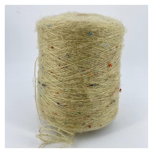 TYUTYU Mohair-Garn zum Stricken weicher Strickjacke Schal Schal Wolle Dot Seide Samt Garn häkeln DIY. Handgestrickte Farbfäden 500g Wolle garn (Color : 33) von TYUTYU
