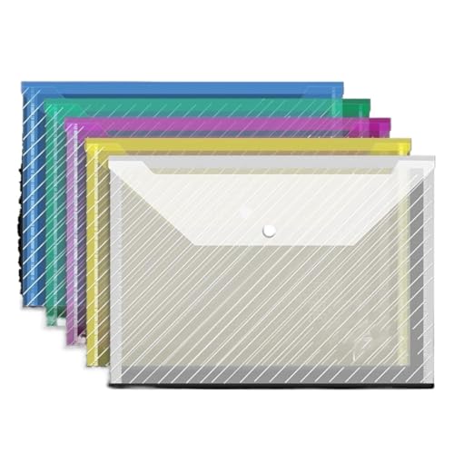 Aktenmappen, Aktenumschläge, Aktenordner, dicke Aktentasche, transparent, wasserdicht, A4-Kunststoff-Informationstasche mit Schnappverschluss, Portfolio-Aufbewahrungstasche, Ordner, Bürobedarf, 30/50 Aktenmappen, Aktenumschläge, Aktenordner, dicke Aktentasche, transparent, wasserdicht, A4-Kunststoff-Informationstasche mit Schnappverschluss, Portfolio-Aufbewahrungstasche, Ordner, Bürobedarf, 30/50 von TYUrmiui