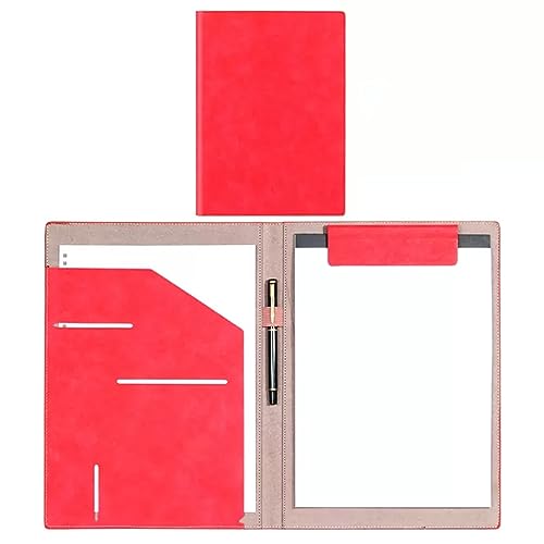 Aktenmappen, Aktenumschläge, Aktenordner, einfacher Ordner, multifunktionaler Business-Ausstellungsordner aus Leder mit Stifteinsatz, magnetischer Konferenzblock, Vertragsunterzeichnungsbuch, 2 Stück, Aktenmappen, Aktenumschläge, Aktenordner, einfacher Ordner, multifunktionaler Business-Ausstellungsordner aus Leder mit Stifteinsatz, magnetischer Konferenzblock, Vertragsunterzeichnungsbuch, 2 Stück, von TYUrmiui