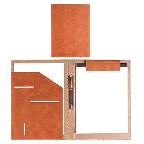 Aktenmappen, Aktenumschläge, Aktenordner, einfacher Ordner, multifunktionaler Business-Ausstellungsordner aus Leder mit Stifteinsatz, magnetischer Konferenzblock, Vertragsunterzeichnungsbuch, 2 Stück, Aktenmappen, Aktenumschläge, Aktenordner, einfacher Ordner, multifunktionaler Business-Ausstellungsordner aus Leder mit Stifteinsatz, magnetischer Konferenzblock, Vertragsunterzeichnungsbuch, 2 Stück, von TYUrmiui