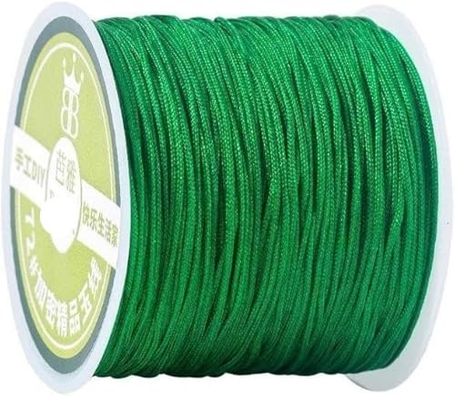 Geflochtenes Seil, 0,8 mm Nylonschnur Seil Halskette Armband Seil geflochtene Quasten DIY Perlen String Geflochtenes Seil, 0,8 mm Nylonschnur Seil Halskette Armband Seil geflochtene Quasten DIY Perlen String von TYUrmiui