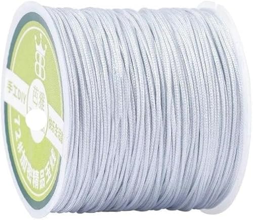 Geflochtenes Seil, 0,8 mm Nylonschnur Seil Halskette Armband Seil geflochtene Quasten DIY Perlen String Geflochtenes Seil, 0,8 mm Nylonschnur Seil Halskette Armband Seil geflochtene Quasten DIY Perlen String von TYUrmiui