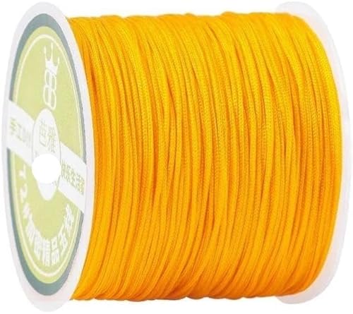 Geflochtenes Seil, 0,8 mm Nylonschnur Seil Halskette Armband Seil geflochtene Quasten DIY Perlen String Geflochtenes Seil, 0,8 mm Nylonschnur Seil Halskette Armband Seil geflochtene Quasten DIY Perlen String von TYUrmiui