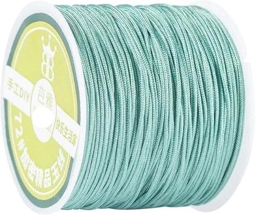 Geflochtenes Seil, 0,8 mm Nylonschnur Seil Halskette Armband Seil geflochtene Quasten DIY Perlen String Geflochtenes Seil, 0,8 mm Nylonschnur Seil Halskette Armband Seil geflochtene Quasten DIY Perlen String von TYUrmiui