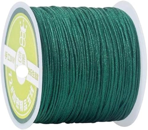 Geflochtenes Seil, 0,8 mm Nylonschnur Seil Halskette Armband Seil geflochtene Quasten DIY Perlen String Geflochtenes Seil, 0,8 mm Nylonschnur Seil Halskette Armband Seil geflochtene Quasten DIY Perlen String von TYUrmiui