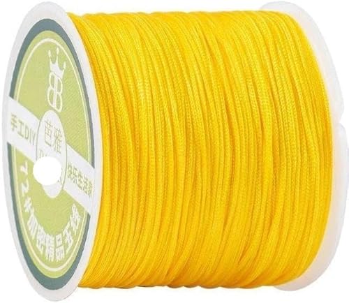 Geflochtenes Seil, 0,8 mm Nylonschnur Seil Halskette Armband Seil geflochtene Quasten DIY Perlen String Geflochtenes Seil, 0,8 mm Nylonschnur Seil Halskette Armband Seil geflochtene Quasten DIY Perlen String von TYUrmiui