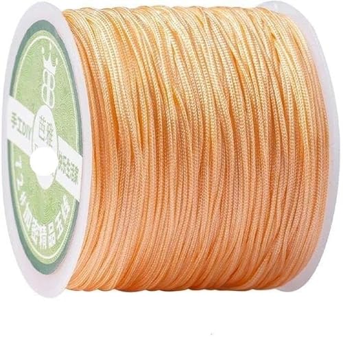 Geflochtenes Seil, 0,8 mm Nylonschnur Seil Halskette Armband Seil geflochtene Quasten DIY Perlen String Geflochtenes Seil, 0,8 mm Nylonschnur Seil Halskette Armband Seil geflochtene Quasten DIY Perlen String von TYUrmiui
