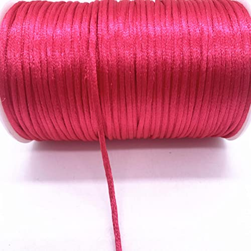 Geflochtenes Seil, 2,5 mm Nylonschnur Armband geflochten String DIY Quasten Perlen Thread Geflochtenes Seil, 2,5 mm Nylonschnur Armband geflochten String DIY Quasten Perlen Thread von TYUrmiui