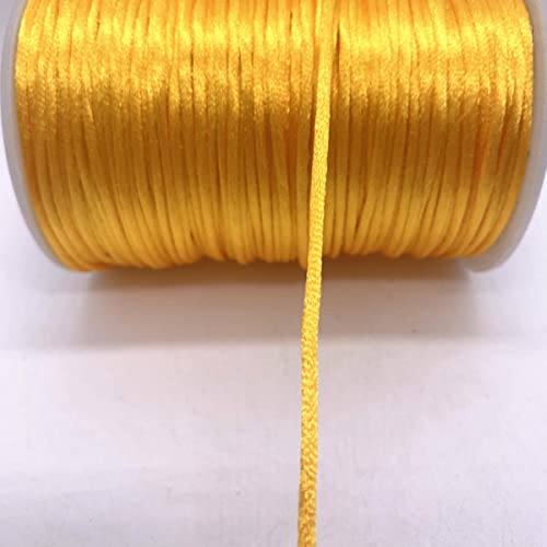Geflochtenes Seil, 2,5 mm Nylonschnur Armband geflochten String DIY Quasten Perlen Thread Geflochtenes Seil, 2,5 mm Nylonschnur Armband geflochten String DIY Quasten Perlen Thread von TYUrmiui