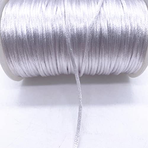 Geflochtenes Seil, 2,5 mm Nylonschnur Armband geflochten String DIY Quasten Perlen Thread Geflochtenes Seil, 2,5 mm Nylonschnur Armband geflochten String DIY Quasten Perlen Thread von TYUrmiui
