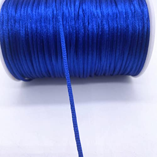 Geflochtenes Seil, 2,5 mm Nylonschnur Armband geflochten String DIY Quasten Perlen Thread Geflochtenes Seil, 2,5 mm Nylonschnur Armband geflochten String DIY Quasten Perlen Thread von TYUrmiui