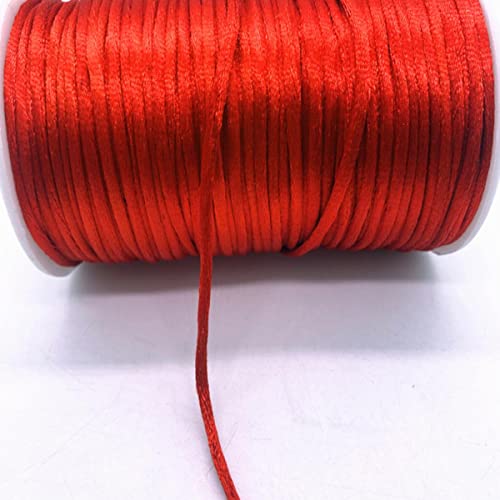 Geflochtenes Seil, 2,5 mm Nylonschnur Armband geflochten String DIY Quasten Perlen Thread Geflochtenes Seil, 2,5 mm Nylonschnur Armband geflochten String DIY Quasten Perlen Thread von TYUrmiui