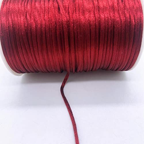 Geflochtenes Seil, 2,5 mm Nylonschnur Armband geflochten String DIY Quasten Perlen Thread Geflochtenes Seil, 2,5 mm Nylonschnur Armband geflochten String DIY Quasten Perlen Thread von TYUrmiui