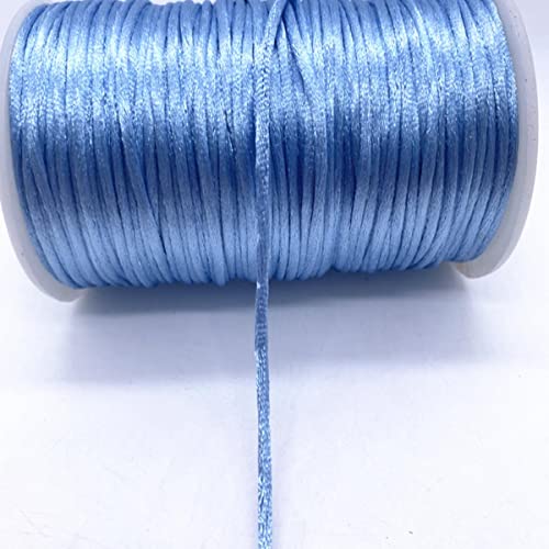 Geflochtenes Seil, 2,5 mm Nylonschnur Armband geflochten String DIY Quasten Perlen Thread Geflochtenes Seil, 2,5 mm Nylonschnur Armband geflochten String DIY Quasten Perlen Thread von TYUrmiui