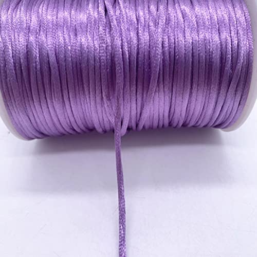 Geflochtenes Seil, 2,5 mm Nylonschnur Armband geflochten String DIY Quasten Perlen Thread Geflochtenes Seil, 2,5 mm Nylonschnur Armband geflochten String DIY Quasten Perlen Thread von TYUrmiui