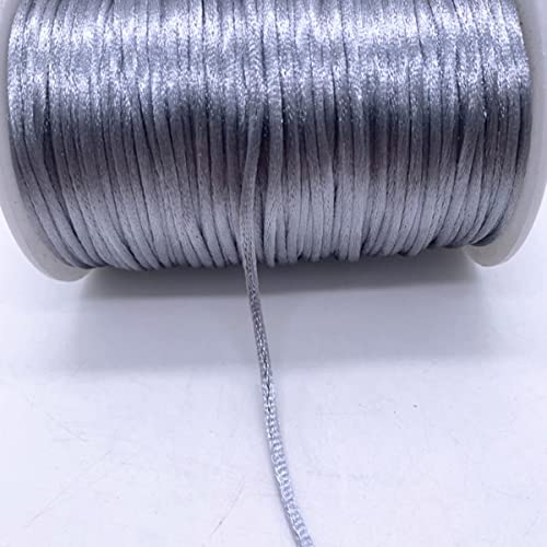 Geflochtenes Seil, 2,5 mm Nylonschnur Armband geflochten String DIY Quasten Perlen Thread Geflochtenes Seil, 2,5 mm Nylonschnur Armband geflochten String DIY Quasten Perlen Thread von TYUrmiui
