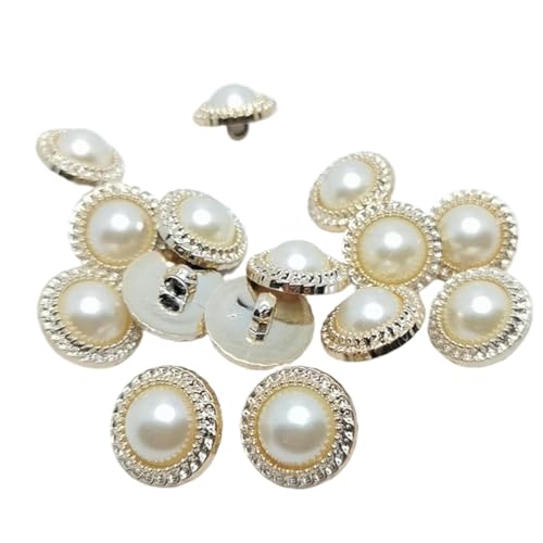 Zierknöpfe, 10 Stück 21 mm Schaft Perlmuttknöpfe for Nähen von Pullovern, Windjacken und Kleidung Zierknöpfe, 10 Stück 21 mm Schaft Perlmuttknöpfe for Nähen von Pullovern, Windjacken und Kleidung von TYUrmiui