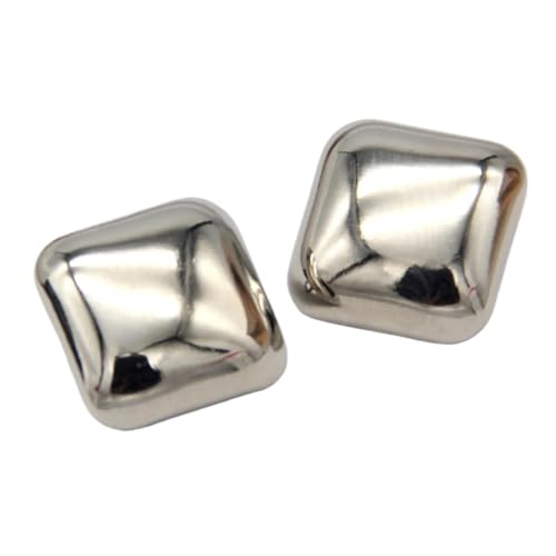 Zierknöpfe, 6 quadratische Metallknöpfe for Damenblusen, Manschetten, Dekoration, DIY, Basteln, Nähzubehör Zierknöpfe, 6 quadratische Metallknöpfe for Damenblusen, Manschetten, Dekoration, DIY, Basteln, Nähzubehör von TYUrmiui