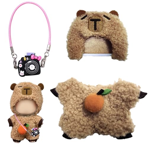 TYXHXTF Puppenkleidung, Clothes for Doll, Accessories for Doll, Passende Kleidung für Die La-bu-bu-Plüsch Toy, 17 cm Große Kleidung für bubu Puppe, Kleidung Plüsch von TYXHXTF