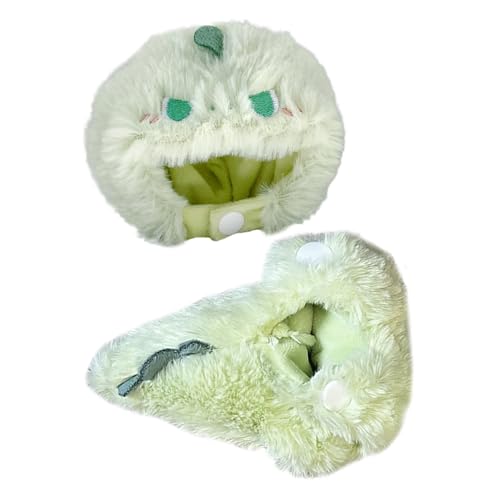 TYXHXTF Puppenkleidung, Modische und Süße Grüner Dinosaurier, 17 cm Große Kleidung für Puppe, Kleidung Plüsch von TYXHXTF